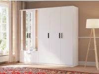 Шкаф для одежды LITA 5D1S с зеркалом pilt 2