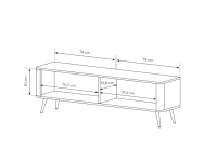 TV-alus LANTE F - Beež pilt 6