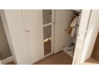 Riidekapp BEN 1D+1PGL - Valge pilt 6