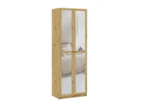 Шкаф для одежды BEN 2D+2PGL - Дуб артисан pilt 2