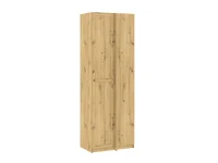 Шкаф для одежды BEN 2D+1HDF - Дуб артисан pilt 2