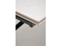 Стол раздвижной VITORINO белый мрамор pilt 5