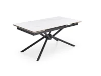 Стол раздвижной VITORINO белый мрамор pilt 6