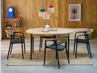 Стол раздвижной PIVOT дуб артисан pilt 2