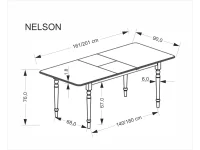 Стол раздвижной FIESTA pilt 8