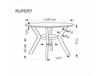 Стол RUPERT pilt 8