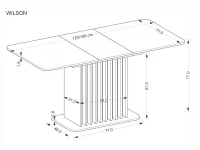 Pikendatav laud WILSON pilt 10