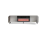 TV стол RANDOM 2 RTV-180K с электрокамином pilt 7