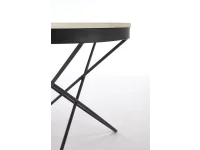 Журнальный стол LEILA 2 - белый / черный pilt 4