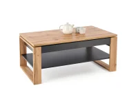 Журнальный стол BETTY дуб артисан - черный pilt 2