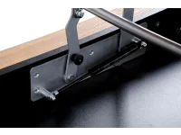 Журнальный стол BETTY дуб артисан - черный pilt 5