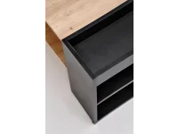 Журнальный стол MURCIA дуб артисан - черный pilt 5