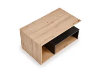 Журнальный стол IVA дуб артисан - черный pilt 6