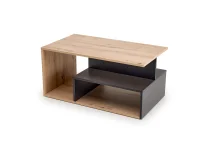 Журнальный стол IVA дуб артисан - черный pilt 5