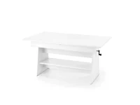 Журнальный стол раскладной ERIKA белый pilt 6