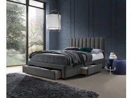 Voodi 140x200 GRACE hall samet