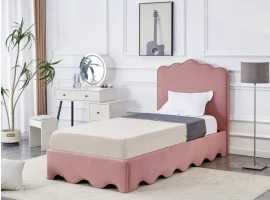 Voodi 90x200 ORSO roosa