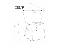 Tugitool CEZAR beež pilt 9