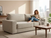 Diivanvoodi BROOKLYN - kreemjas T02 pilt 2