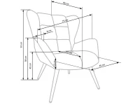 Tugitool TYRION beež pilt 9