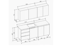 Köök ASTI 200 tamm artisan pilt 5