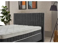 Kontinentaalvoodi 160х200 AMORE tumehall pilt 5
