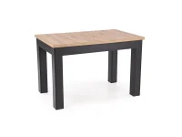Стол раздвижной GIZMO дуб artisan / черный pilt 3