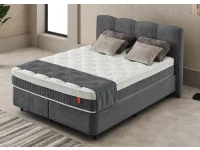 Континентальная кровать 140х200 ZEN серая pilt 3