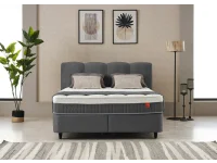 Континентальная кровать 140х200 ZEN серая pilt 4