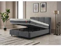 Континентальная кровать 180х200 ZEN серая pilt 3