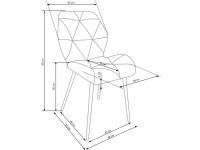 Стул K453 черный pilt 3