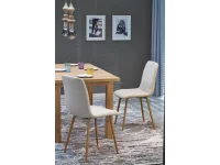 Стул K525 WDF  бежевый / натуральный pilt 4