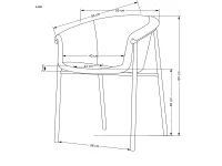 Стул K489 стул, бежевый pilt 4