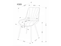 Стул K589 pilt 8