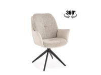 Стул K591 вращающееся кресло, светло-серое pilt 2