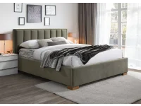 Кровать 160x200 HAZEL оливковая - с подъемным механизмом pilt 3