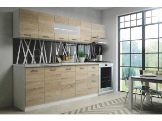Кухня PERLA 260 - Sonoma pilt