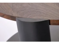 Журнальный стол LIRA орех / черный pilt 3