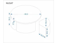 Журнальный стол NUGAT pilt 6