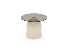 Журнальный стол STARK_S дымчатое стекло / кашемир