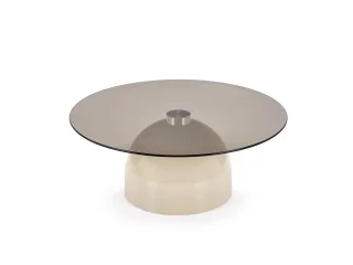 Журнальный стол STARK smoked glass / cashmere pilt