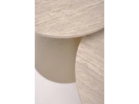 Diivanilaud ZURICH 2 tk kohvilaudade komplekt travertiini / kašmiir pilt 5