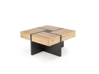 Журнальный стол SEVILLA S craft oak / black pilt 7