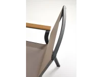 Стул FIERRO chair, черный/серый/коричневый pilt 13