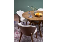 Стул K583 орех / коричневый / бежевый pilt 7