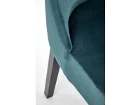 Стул ROYAL chair, black / dark green Monolith 37 pilt 10