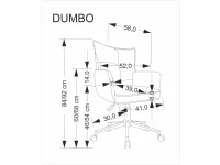 Рабочее кресло DUMBO pilt 5