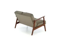 Диван MILANO 2S оливковый CASTEL 39 / темный орех pilt 4