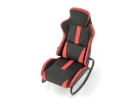 Рабочее кресло GAMER chair, black / red pilt 7