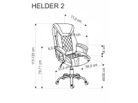 Рабочее кресло HELDER 2 серый pilt 5